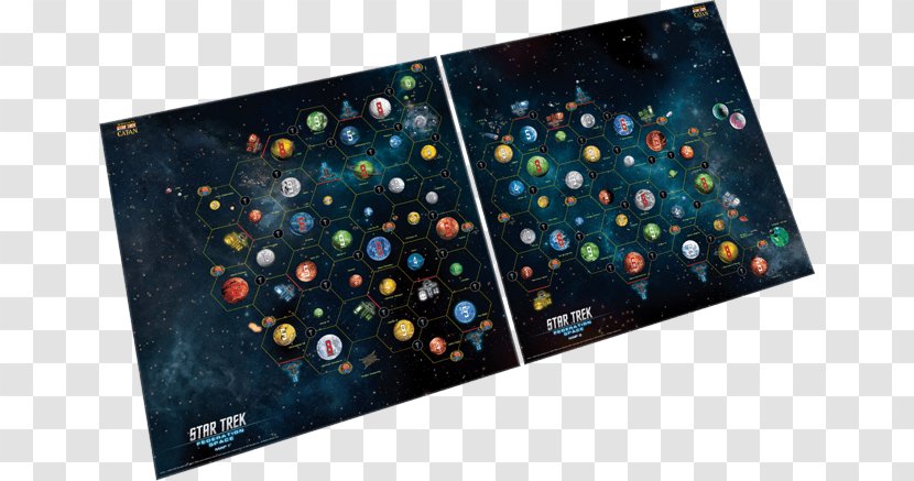 Catan Star Trek Galaxy Expansion Pack Game - Brand - Tilebased Video Transparent PNG