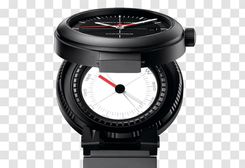 Porsche 911 Compass Watch Clock - Elements Transparent PNG