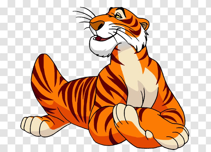 Shere Khan The Jungle Book Bagheera Tiger Cartoon - Animal Figure Transparent PNG