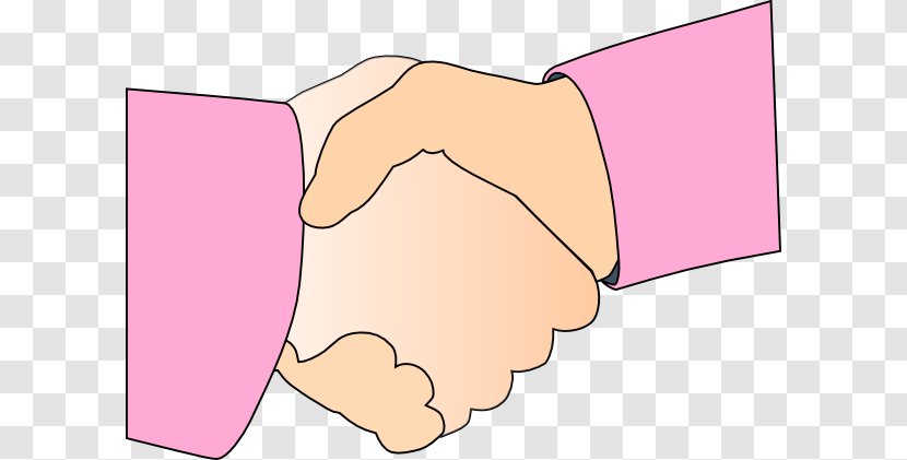 Logistics Service Handshake Management - Flower - Hand Shaking Clipart Transparent PNG
