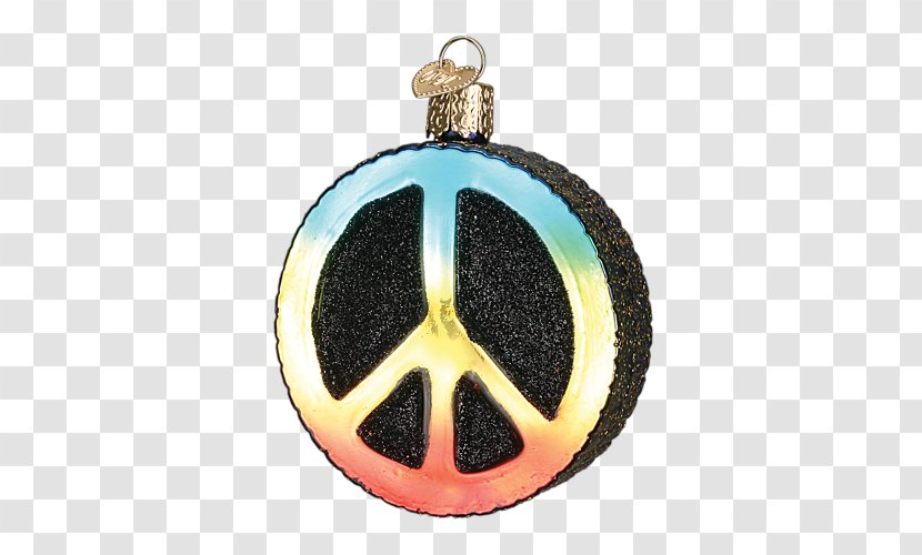 Peace Symbols Christmas Ornament - Glass - Symbol Transparent PNG