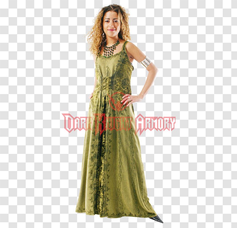 Gown Cocktail Dress English Medieval Clothing - Tree Transparent PNG