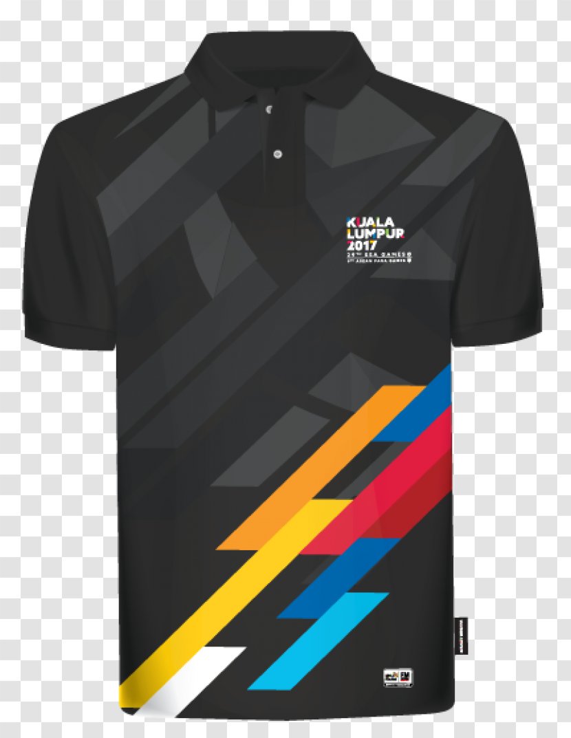 2017 Southeast Asian Games Sports Bra Clothing Sportswear - Black - Polo Shirt Transparent PNG