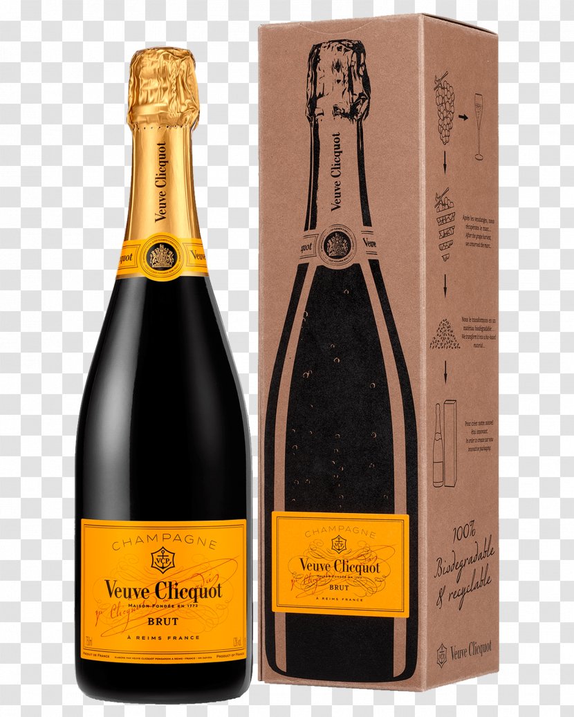 Champagne Wine Rosé Moët & Chandon Veuve Clicquot - Sparkling - Box Label Transparent PNG