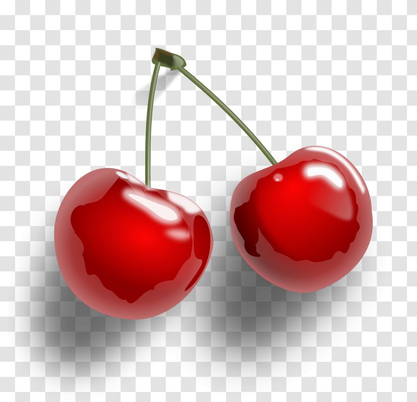 Cherry Fruit Clip Art - Food - A Picture Of Fruits Transparent PNG