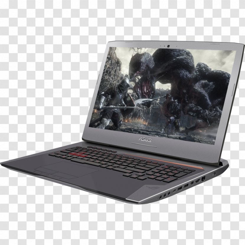 Laptop Intel Core I7 Gaming Notebook-G752 Series NVIDIA GeForce GTX 1070 - Part - Buy Computers Transparent PNG