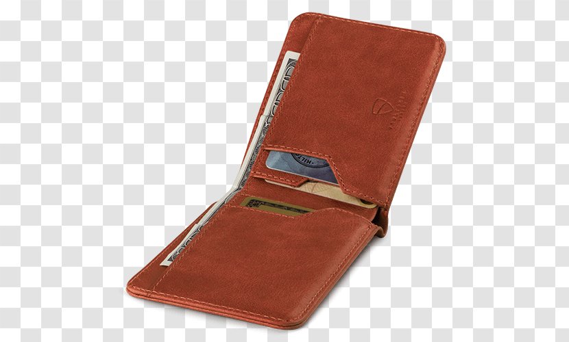 Manhattan Leather Wallet Product Design Cognac - Case Transparent PNG