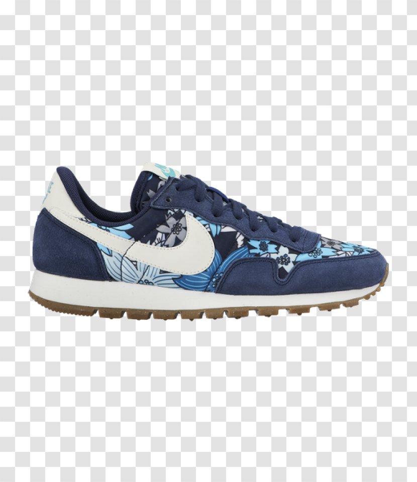 Air Force Nike Max Sneakers Shoe - Electric Blue - Plumeria Pull Image Printing Free Transparent PNG