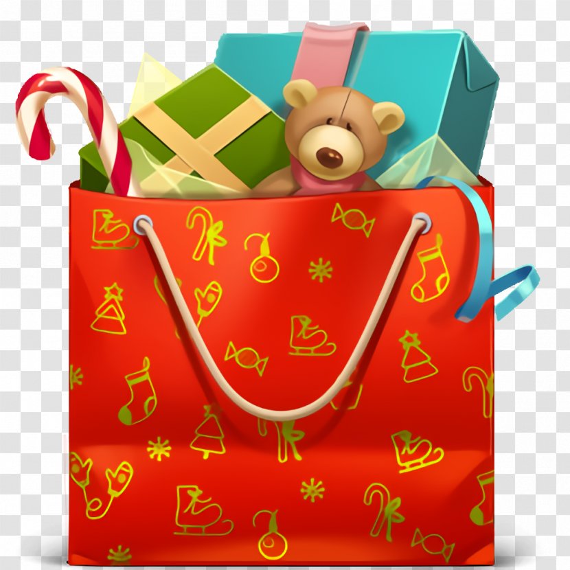 Christmas Shopping Bag Transparent PNG