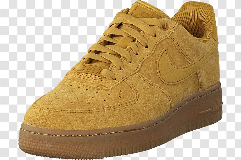 Sports Shoes Nike Air Force 1 Women's '07 - Yellow - Black For Women Transparent PNG