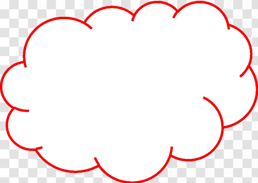 Coloring Book Cloud Computing Drawing Rain - Red Transparent PNG