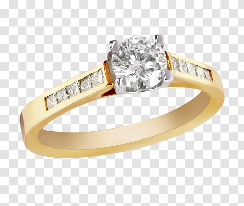 Wedding Ring Jewellery Gold - Engagement Transparent PNG