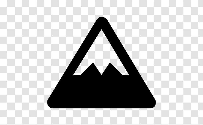 Mountain Symbol Clip Art - Wikimedia Commons Transparent PNG