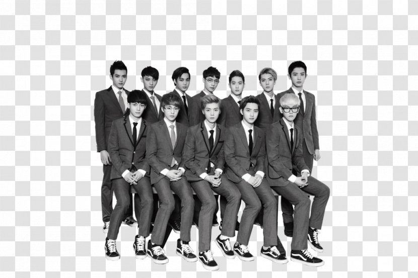 XOXO EXO-K Album Exodus - Human Behavior - Wolf Transparent PNG