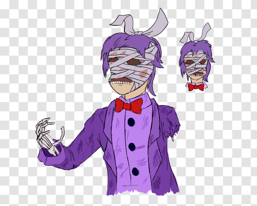 Five Nights At Freddy's 2 Drawing Legendary Creature - Violet - Balloon Transparent PNG