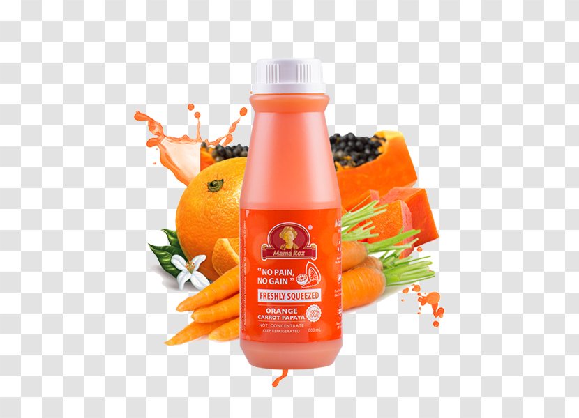 Orange Juice Drink Strawberry - Ingredient - Carrot Transparent PNG