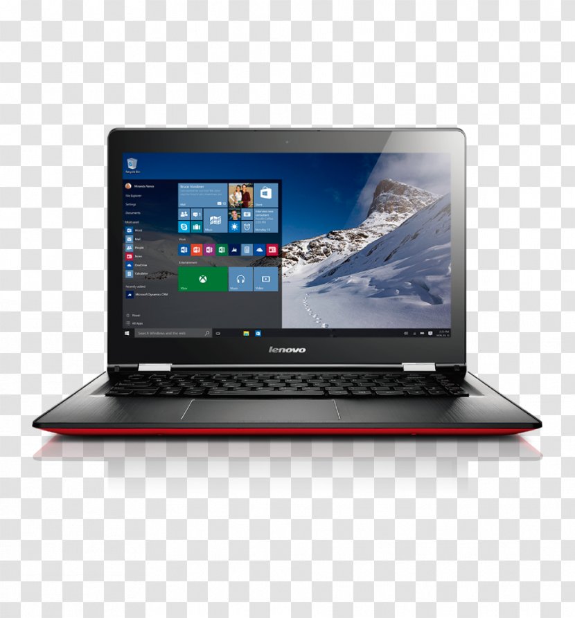 Laptop Lenovo Yoga IdeaPad Computer - Celeron Transparent PNG