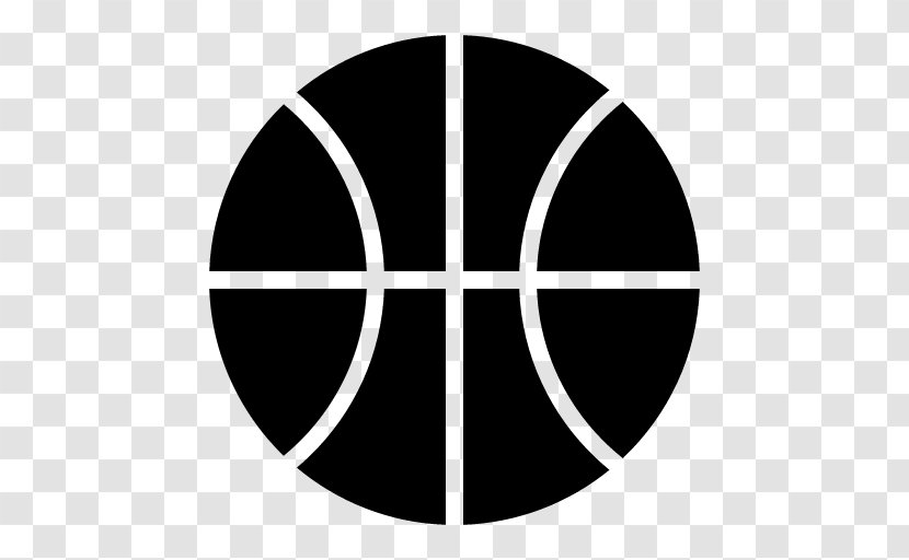 Basketball Court Sport - Monochrome Transparent PNG
