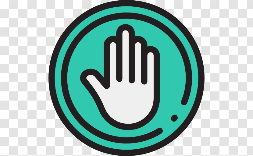 Circle Smiley Symbol Logo Clip Art - Green - Hand Gesture Transparent PNG