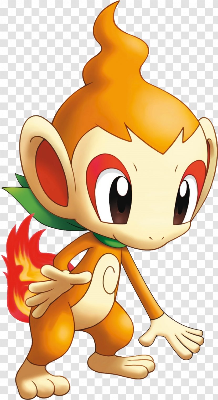 Pokémon Mystery Dungeon: Explorers Of Darkness/Time Sky GO Chimchar - Cartoon - Pokemon Transparent PNG