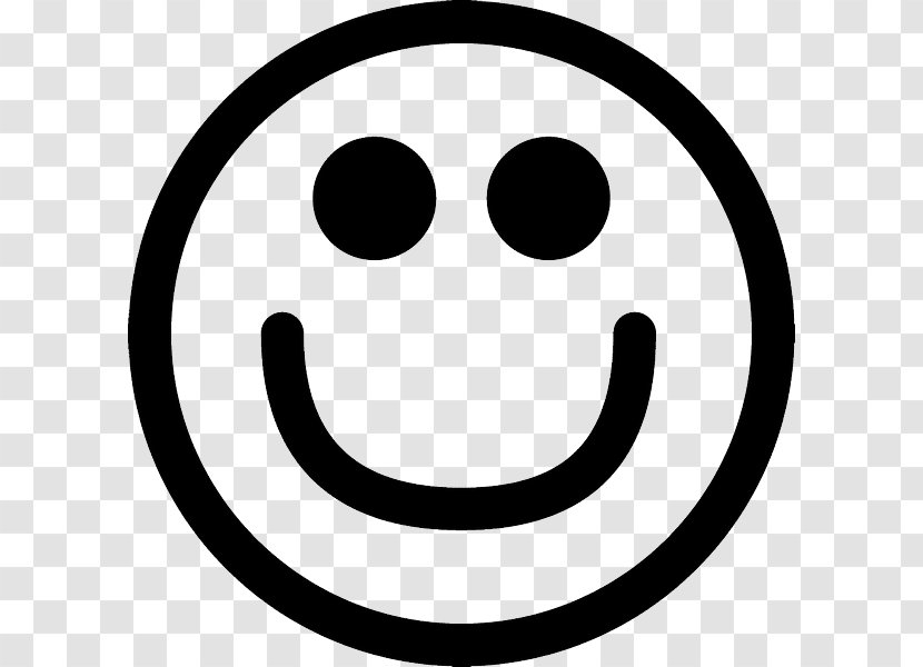 Smiley Emoticon Happiness EXIL Stempels - Black And White Transparent PNG