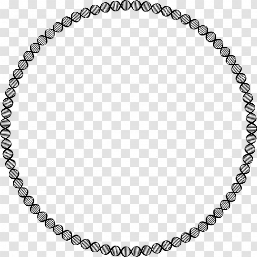 DNA Circle Clip Art - Gold Transparent PNG