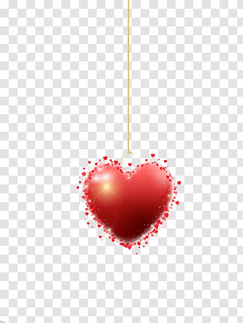 Vector Hanging Heart - Love - Valentine S Day Transparent PNG
