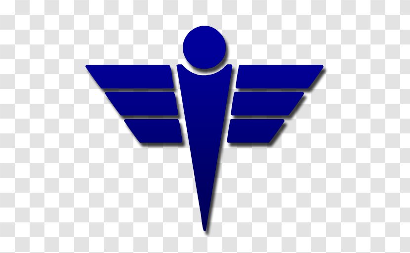 Staff Of Hermes Caduceus As A Symbol Medicine Clip Art - Logo - Blue Transparent PNG