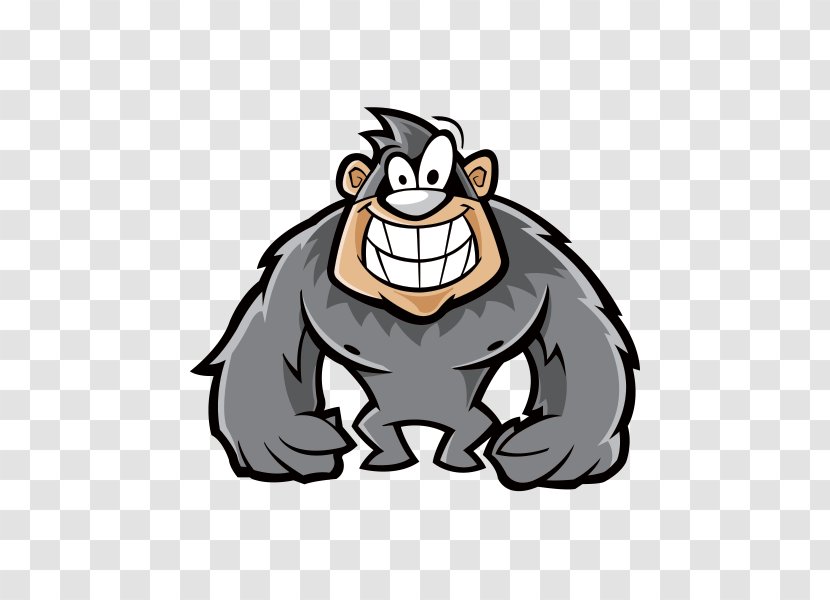 Gorilla Bear Ape Stock Photography Clip Art - Fictional Character Transparent PNG