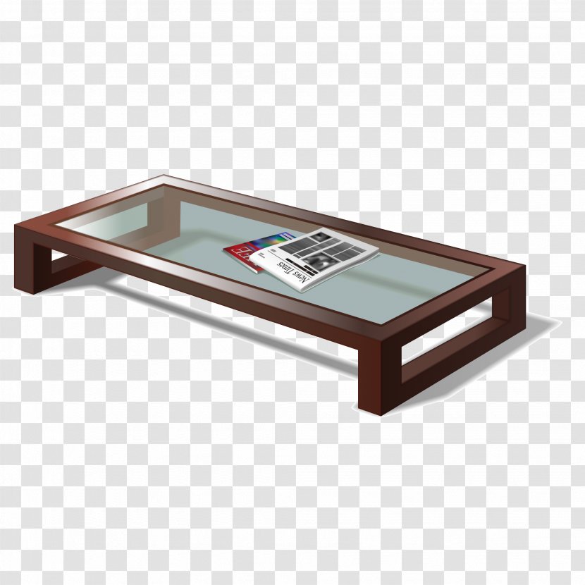 Living Room Furniture Bedroom - Couch - Vector Coffee Table Transparent PNG