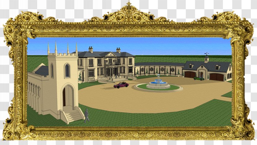 Building Facade Mansion English Country House - Manor Transparent PNG