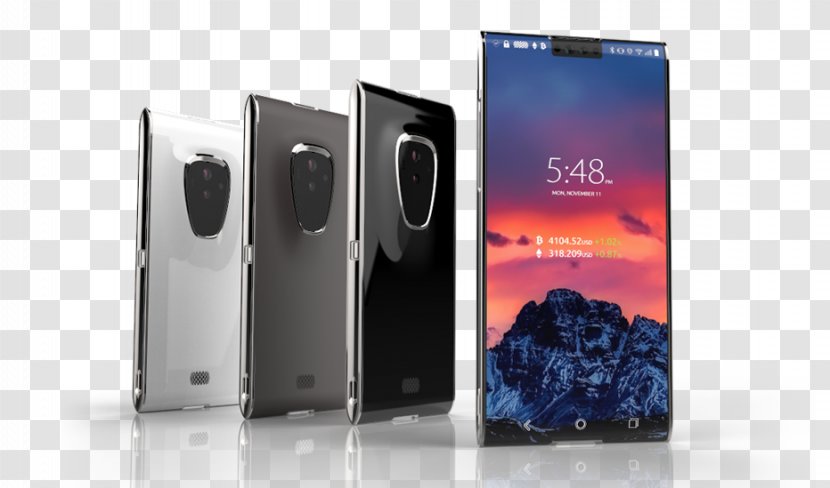 Smartphone Blockchain Mobile Phones Sirin Labs Huawei - Feature Phone Transparent PNG