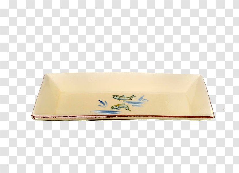 Rectangle - Tableware - Cake Plate Transparent PNG