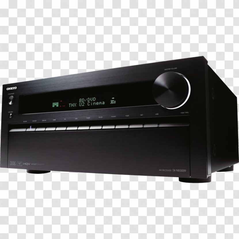Onkyo PRSC5530 11.2 Ch Dolby Atmos Ready Preamplifier AV Receiver Home Theater Systems - Electronics - Av Transparent PNG