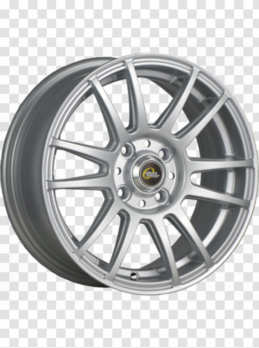 Alloy Wheel Car Spoke Tire Rim - Auto Part - 112 Transparent PNG