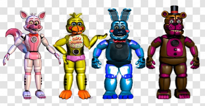 Five Nights At Freddy's: Sister Location Freddy's 2 4 Animatronics Prototype - Robot - Asshole Transparent PNG