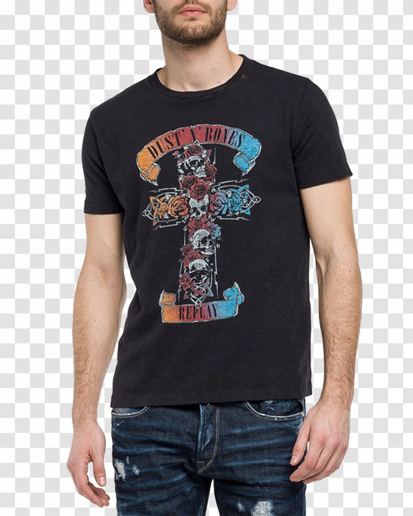 T-shirt Amazon.com Clothing Crew Neck Replay - Fashion Transparent PNG