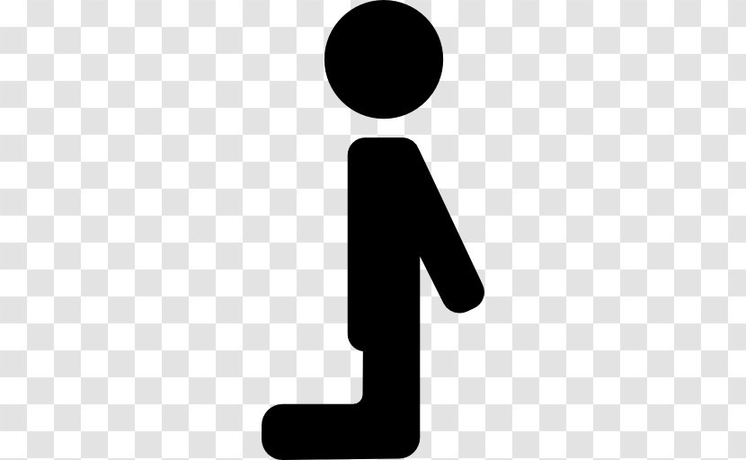 Knee Symbol Person - Cartoon Transparent PNG