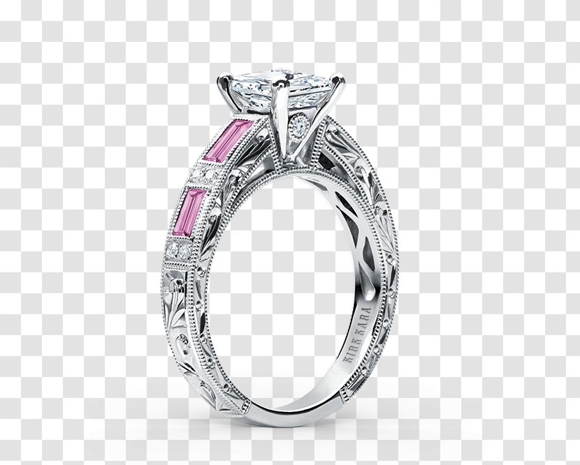 Engagement Ring Wedding Sapphire Diamond Cut - Classical Pattern Letter Of Appointment Transparent PNG