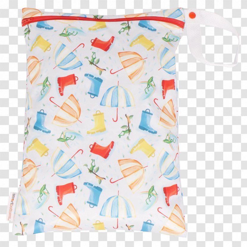 Textile Diaper Smart Bottoms Clothing Bag - Fluff Familia - Rainy Days Transparent PNG