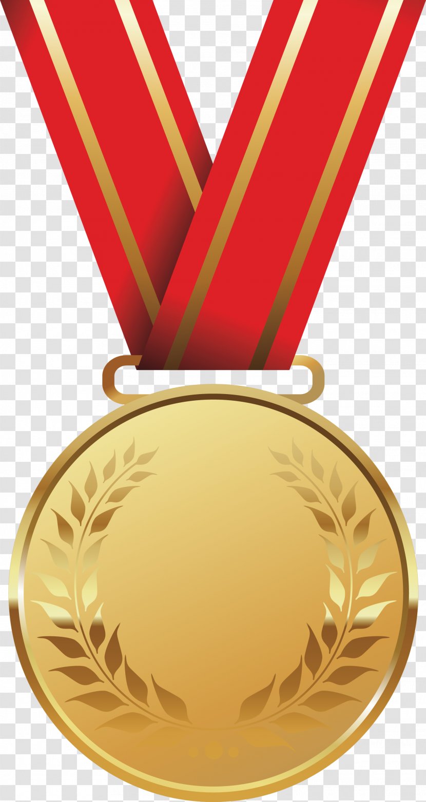 Vector Graphics Gold Medal Image - Bronze - Accolade Badge Transparent PNG