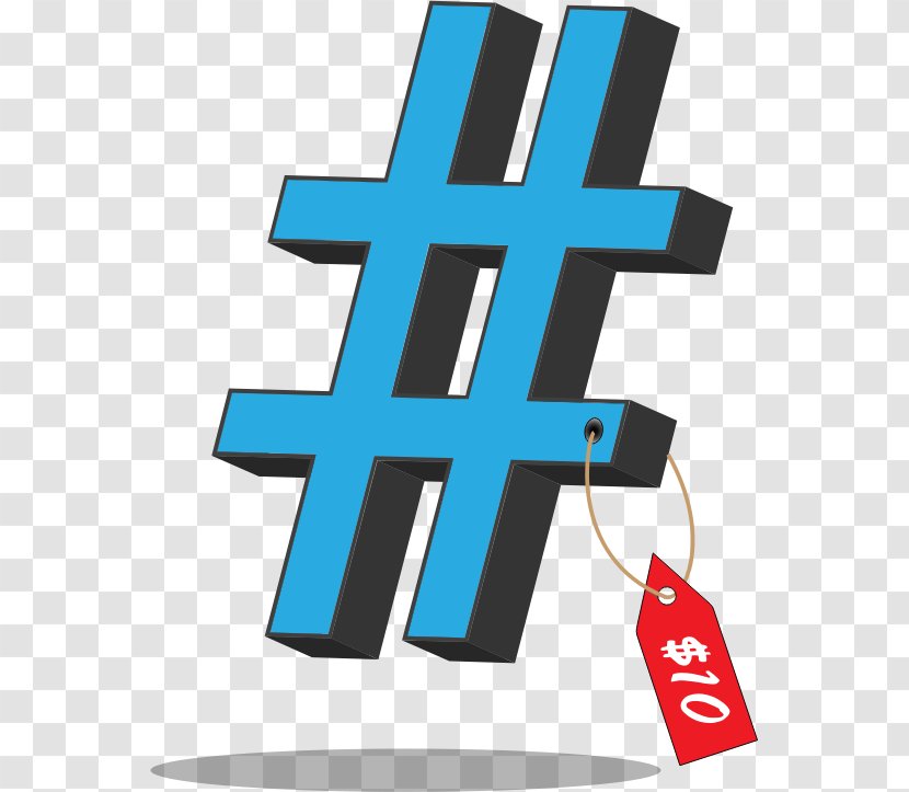 Hashtag Clip Art - Tema Del Moment - Courtesy Vector Transparent PNG