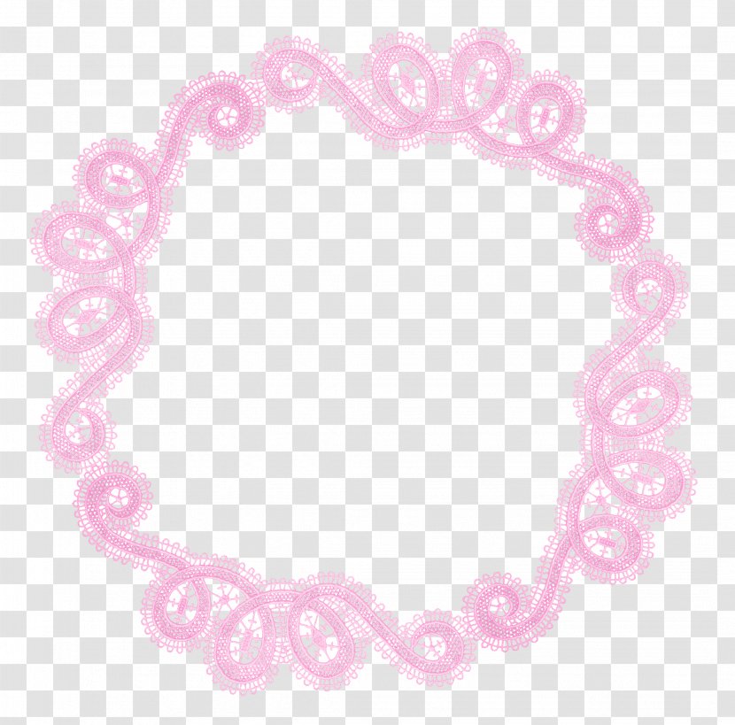 Earring Charm Bracelet Pandora Jewellery - Pink Circle Pattern Transparent PNG