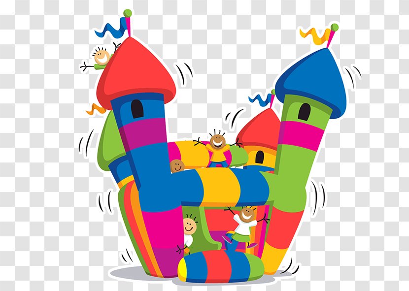 Inflatable Bouncers Party Castle Clip Art - Recreation Transparent PNG