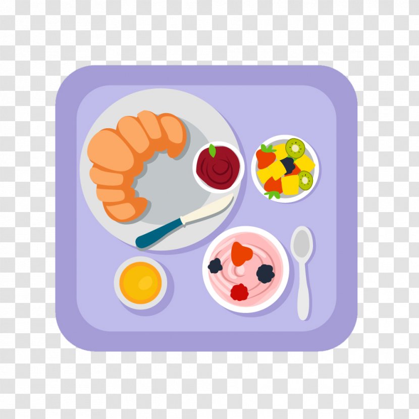 Breakfast - Drink - Free Salad Packages To Pull Material Transparent PNG