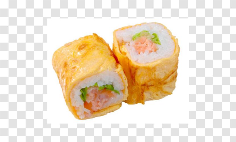 California Roll Sushi Spring Sashimi Smoked Salmon - Recipe - Egg Rolls Transparent PNG