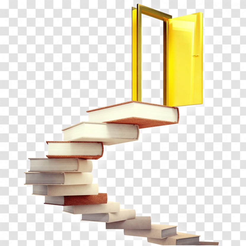 Door Knowledge Stock Photography Stairs Illustration - Books And Doors Transparent PNG