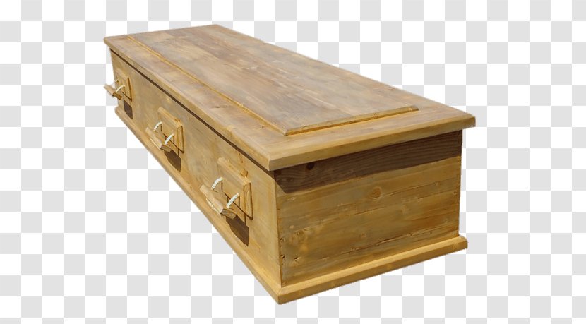 Coffin Wood Funeral Urn Table - Veneer Transparent PNG
