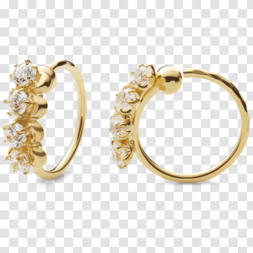 Earring Gold Jewellery Silver - Fashion Accessory Transparent PNG
