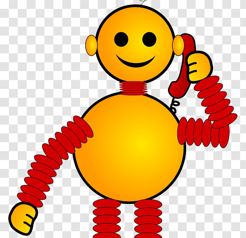 Tongue-twister Robot Clip Art - Smiley - Operator Transparent PNG